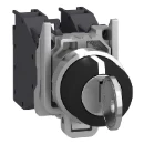Black Selector Switch 22 3-Position Stay Put 2NO 600V