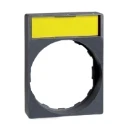 Legend holder 30x40mm with legend 8x27mm unmarked