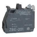 Single contact block for head Ø22 1NO gold flashed screw clamp termina