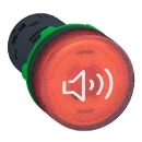 Illuminated Red Buzzer 24V Ac/Dc