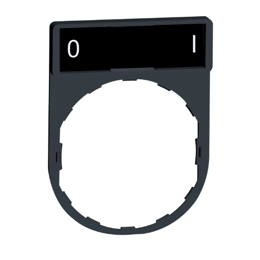 Harmony Legend/Legend Holder 30x40mm with O-I Marking Red/Black