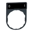Harmony Legend/Legend Holder 30x40mm with O-I Marking Red/Black