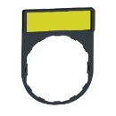 Harmony Legend/Legend Holder 30x40mm Unmarked White/Yellow