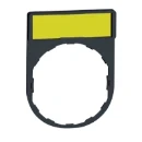Harmony Legend/Legend Holder 30x40mm Unmarked White/Yellow