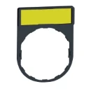 Harmony Legend/Legend Holder 30x40mm Unmarked White/Yellow