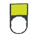 Blank Legend Plate 22mm 30x50mm WH or YL