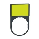 Blank Legend Plate 22mm 30x50mm WH or YL