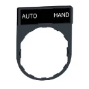 Harmony Legend/Legend Holder 30x40mm With AUTO-HAND Marking Red/Black