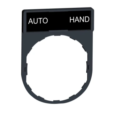 Harmony Legend/Legend Holder 30x40mm With AUTO-HAND Marking Red/Black