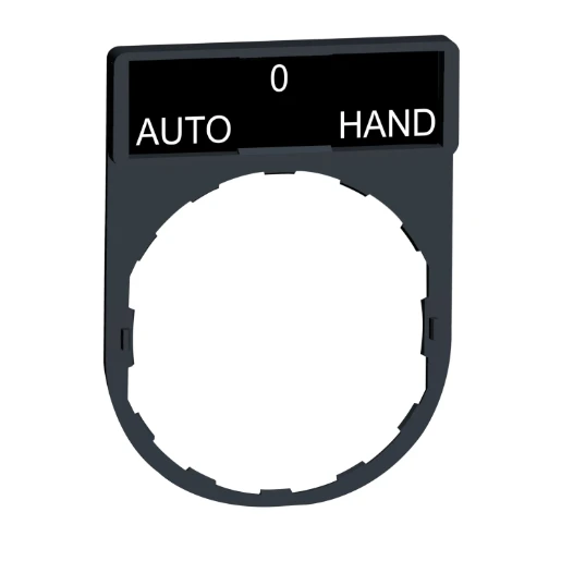 Harmony Legend/Legend Holder 30x40mm With AUTO-O-HAND Marking Red/Black