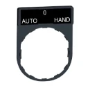Harmony Legend/Legend Holder 30x40mm With AUTO-O-HAND Marking Red/Black