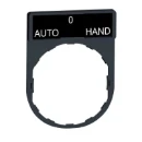 Harmony Legend/Legend Holder 30x40mm With AUTO-O-HAND Marking Red/Black
