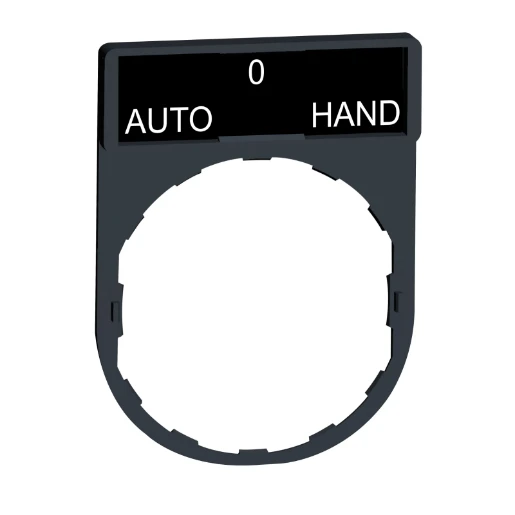 Harmony Legend/Legend Holder 30x40mm With AUTO-O-HAND Marking Red/Black