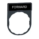 Harmony Legend/Legend Holder 30x40mm with FORWARD Marking Red/Black
