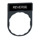 Harmony Legend/Legend Holder 30x40mm with REVERSE Marking Red/Black