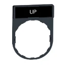 Harmony Legend/Legend Holder 30x40mm with UP Marking Red/Black