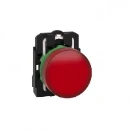 Red Complete Pilot Light 22 Plain Lens with Integral LED 24V