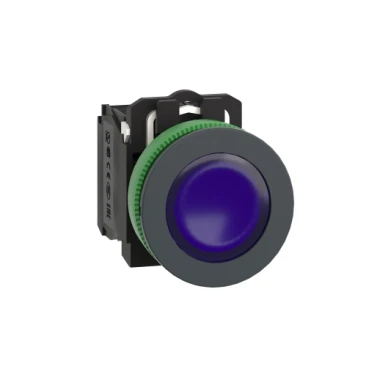 FLSH BLUE IPB LED 120 1NO1NC SCR