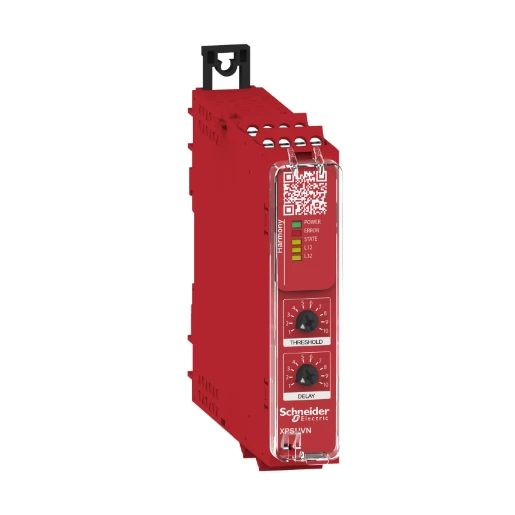 Safety module, Harmony Safety Automation, Zero speed monitoring with time delay, 24V AC/DC, screw