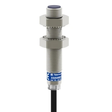 Inductive Sensor Xs6m8 L51mm Stainless Sn2.5mm 12-48Vdc Cable 2M