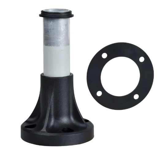 Base Fixing Inc. Support Tube Glue 80mm Aluminium
