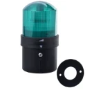 Ø 70mm tower light, steady, green, IP65, 24 V