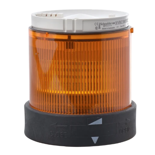 Lens Unit Illuminated Integral LED 24V Orng