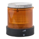 Lens Unit Illuminated Integral LED 24V Orng