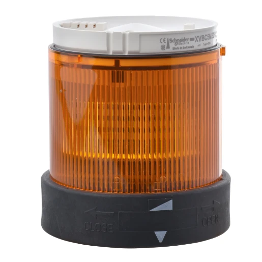 Lens Unit Illuminated Integral LED 24V Orng