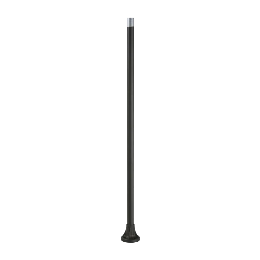 780mm Black Alumimium Support Tube & Base