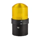 Ø 70mm tower light, steady, yellow, IP65, 24 V