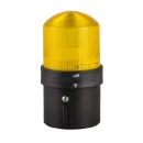 Ø 70mm tower light, steady, yellow, IP65, 24 V