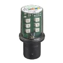 Green LED Ba15D 120V AC