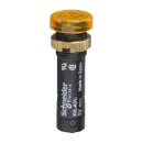 Pilot Light12 IP40/IP65 Yellow Covered LED Included 24V Lugs
