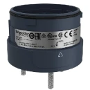 Harmony 3 Pin Fixing Unit Direct Mounting 60mm Black