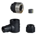 Female, 1/2 20UNF, 3-pin, elbowed connector, cable gland Pg 7