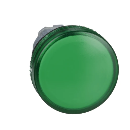 Harmony Pilot Light Head for BA9s Bulb 22mm Green