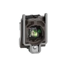White light block with body/fixing collar with integral LED 230...240V
