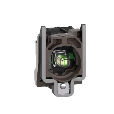 White light block with body/fixing collar with integral LED 230...240V