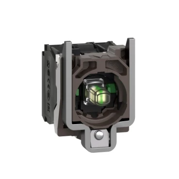 White Light Block with Body/Fixing Collar with Integral LED 24V 2No