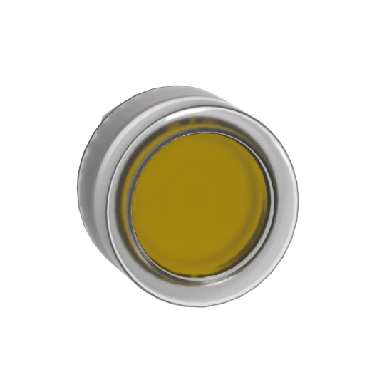 Yellow Il. LED Push Button Flush