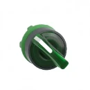 Green Illuminated Selector Switch Head 22 2-Position Stay Put