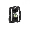 Pilot Light Block with Body Led 24V White