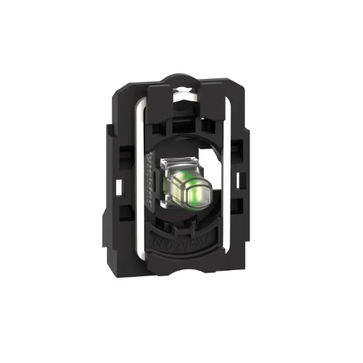 Pilot Light Block with Body Led 24V White