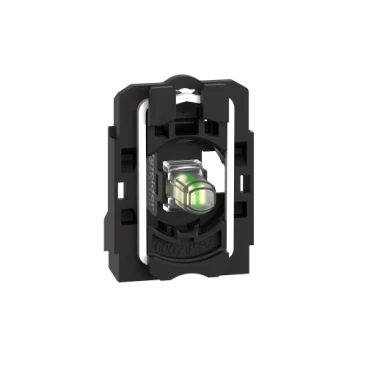 Pilot Light Block with Body Led 24V White