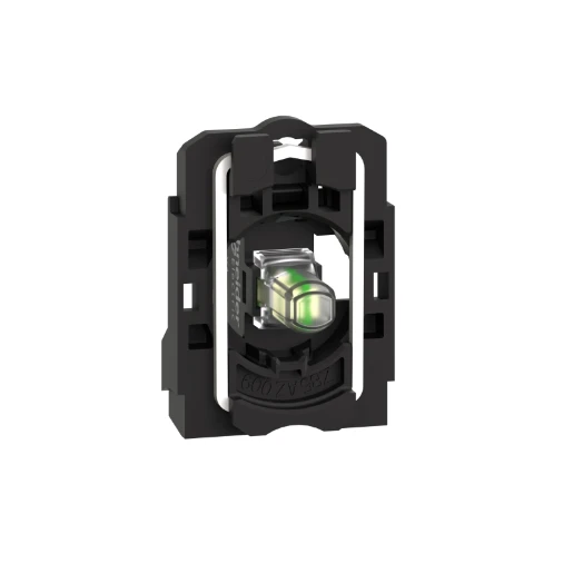 Pilot Light Block with Body Led 24V White