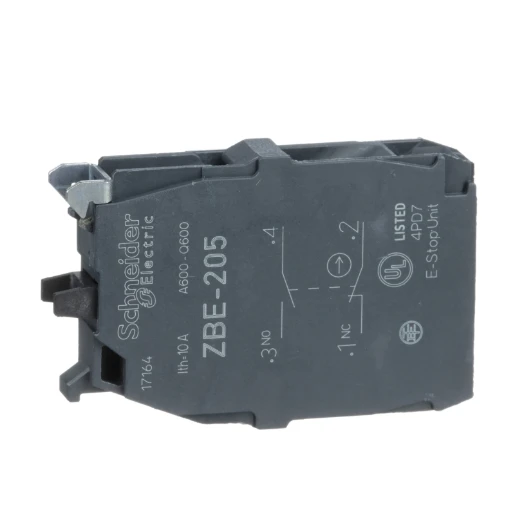 Contact Block Harmony Style 4 or 5. XB4/XB5 600V 1NO/1NC
