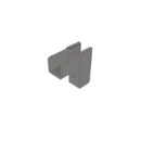 Lighting Trunking External Lid Bend 90Deg 50X50mm Pregalv