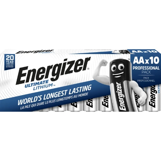 Lithium L91/AA Battery - 10 Pack