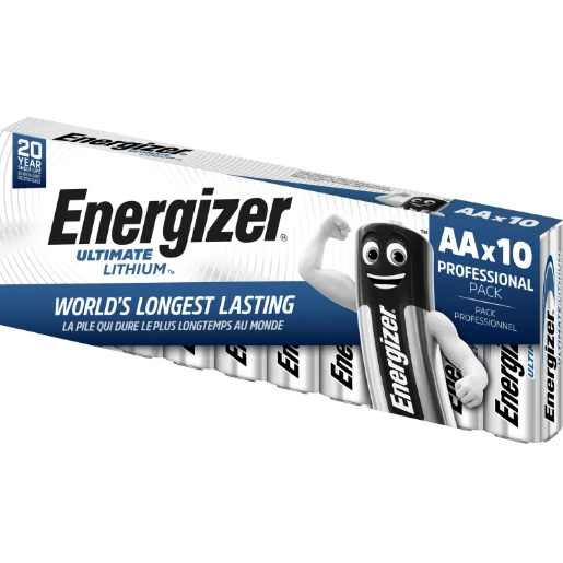 Lithium L91/AA Battery - 10 Pack